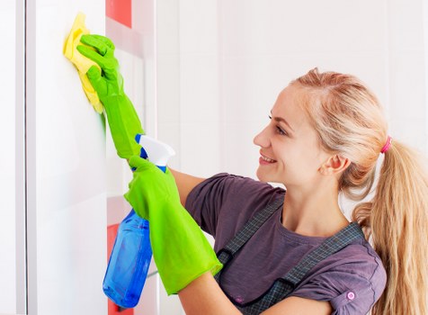 Local cleaners carrying out a deep refresh in a St John’s Wood property