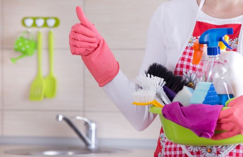 Domestic cleaning for a St John’s Wood flat with attention to shared living spaces